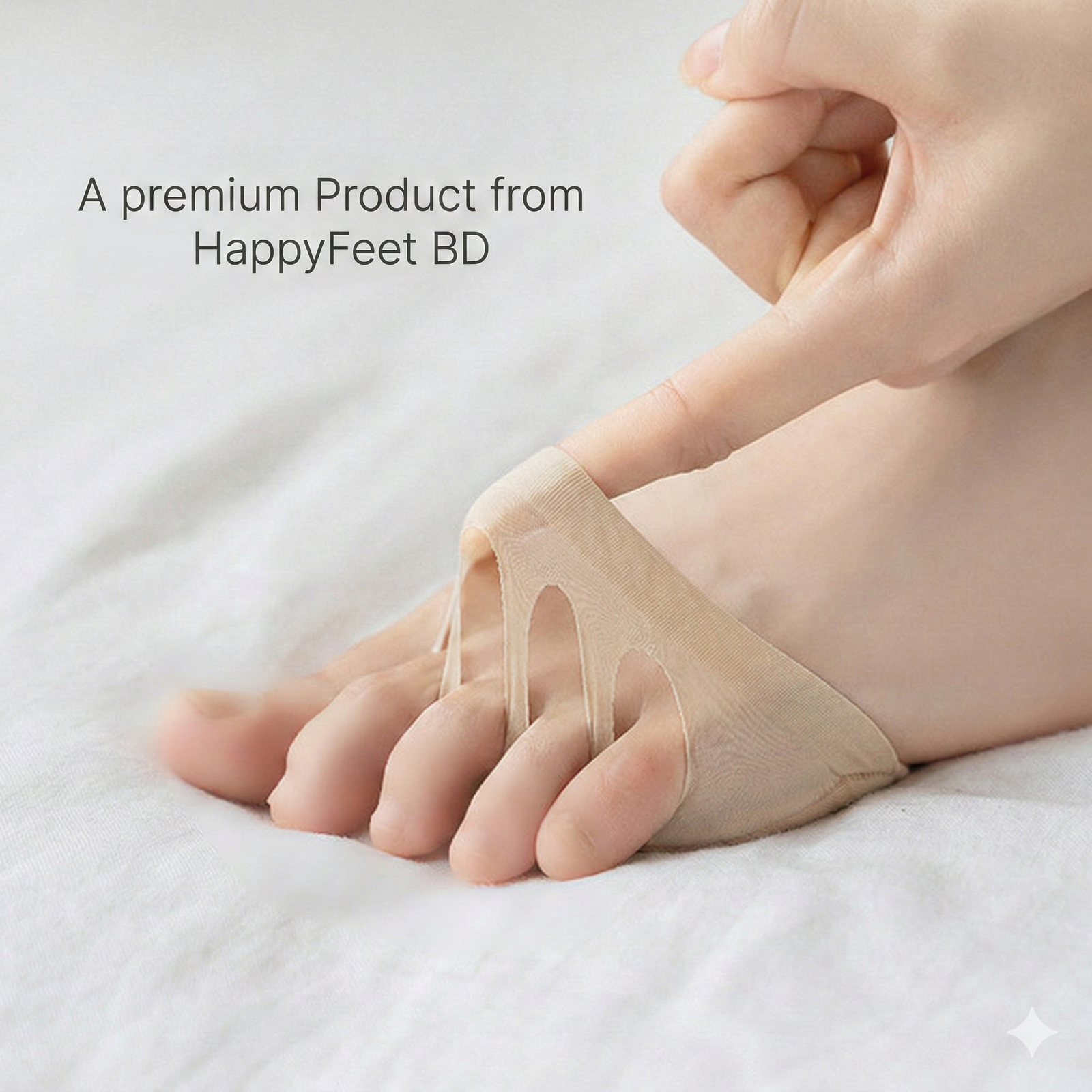 Non-Slip and Pain-Proof Sock Forefoot Pads - 2 Pair 4 pcs