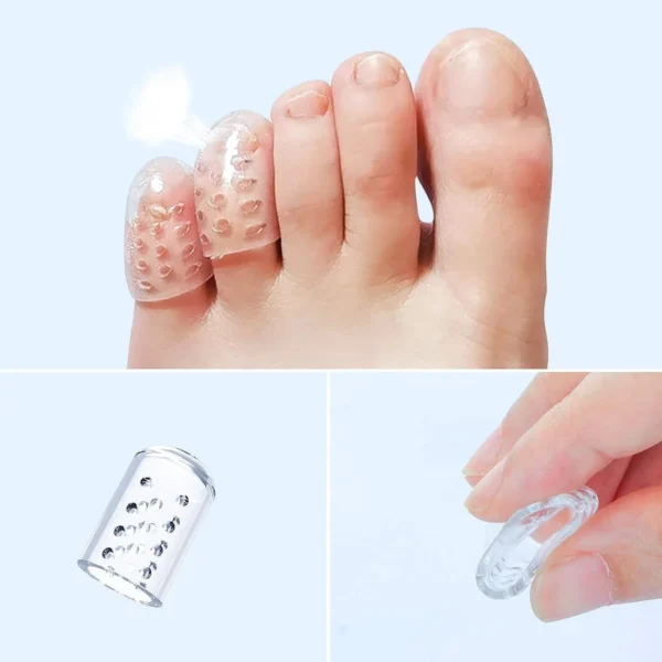 6 PCS Silicone Toe Protectors ( 1 year usable )
